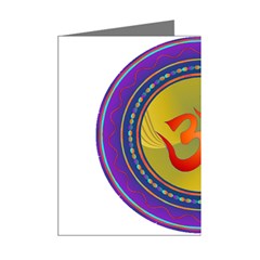 OM mandala Mini Greeting Cards (Pkg of 8) from ArtsNow.com Right