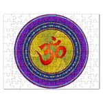 OM mandala Jigsaw Puzzle (Rectangular)