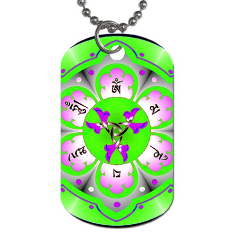 OMPH Dog Tag (Two Sides) from ArtsNow.com Back