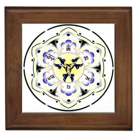 OMPH Framed Tile from ArtsNow.com Front