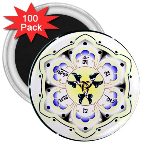 OMPH 3  Magnet (100 pack) from ArtsNow.com Front