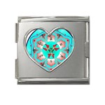 OMPH Mega Link Heart Italian Charm (18mm)