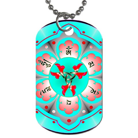 OMPH Dog Tag (Two Sides) from ArtsNow.com Front