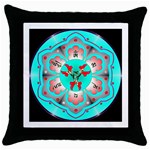 OMPH Throw Pillow Case (Black)