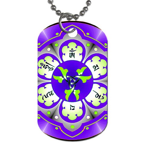 OMPH Dog Tag (One Side) from ArtsNow.com Front