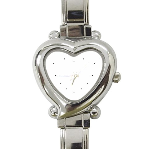 OMPH Heart Italian Charm Watch from ArtsNow.com Front