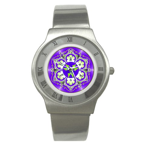 OMPH Stainless Steel Watch from ArtsNow.com Front