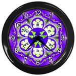 OMPH Wall Clock (Black with 12 white numbers)