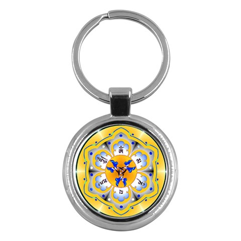 OMPH Key Chain (Round) from ArtsNow.com Front