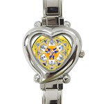 OMPH Heart Italian Charm Watch