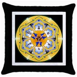 OMPH Throw Pillow Case (Black)