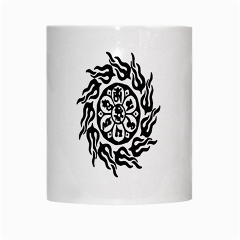 OMPH B&W White Mug from ArtsNow.com Center