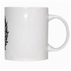 OMPH B&W White Mug from ArtsNow.com Right