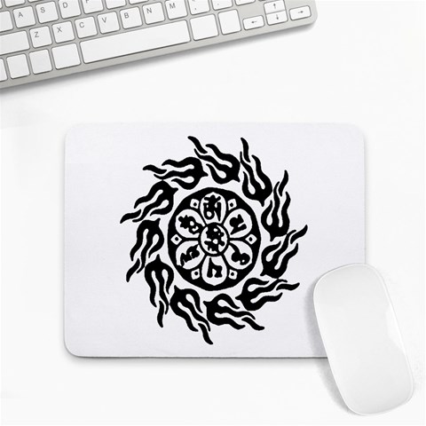 OMPH B&W Small Mousepad from ArtsNow.com Front