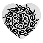 OMPH B&W Ornament (Heart)