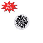 OMPH B&W 1  Mini Button (100 pack) 