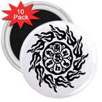 OMPH B&W 3  Magnet (10 pack)