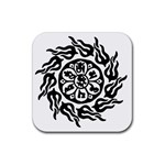 OMPH B&W Rubber Coaster (Square)