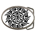 OMPH B&W Belt Buckle