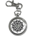 OMPH B&W Key Chain Watch