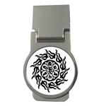 OMPH B&W Money Clip (Round)