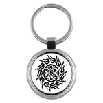 OMPH B&W Key Chain (Round)