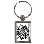 OMPH B&W Key Chain (Rectangle)