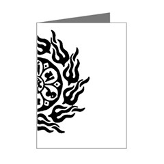 OMPH B&W Mini Greeting Card from ArtsNow.com Left