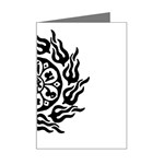 OMPH B&W Mini Greeting Card