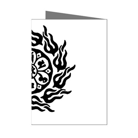 OMPH B&W Mini Greeting Cards (Pkg of 8) from ArtsNow.com Left