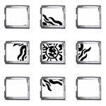 OMPH B&W Mega Link Italian Charm (9 pack)