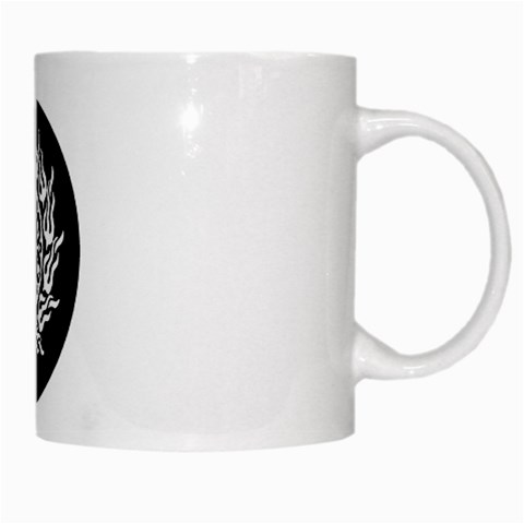 OMPH W&B White Mug from ArtsNow.com Right