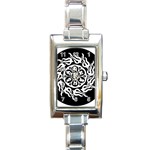 OMPH W&B Rectangular Italian Charm Watch