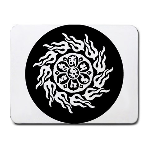 OMPH W&B Small Mousepad from ArtsNow.com Front