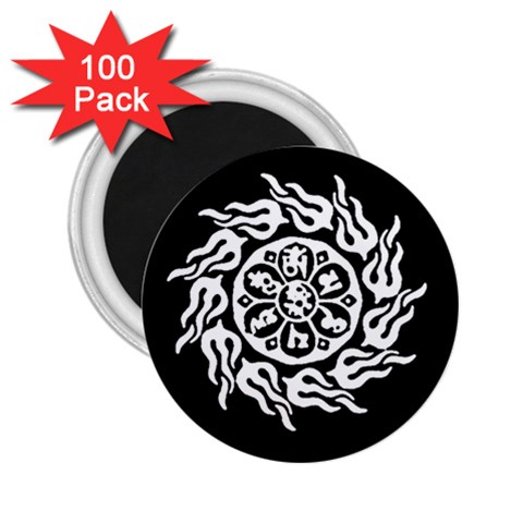 OMPH W&B 2.25  Magnet (100 pack)  from ArtsNow.com Front