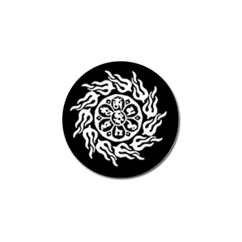 OMPH W&B Golf Ball Marker from ArtsNow.com Front