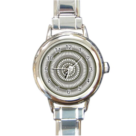 Mentalism Round Italian Charm Watch from ArtsNow.com Front