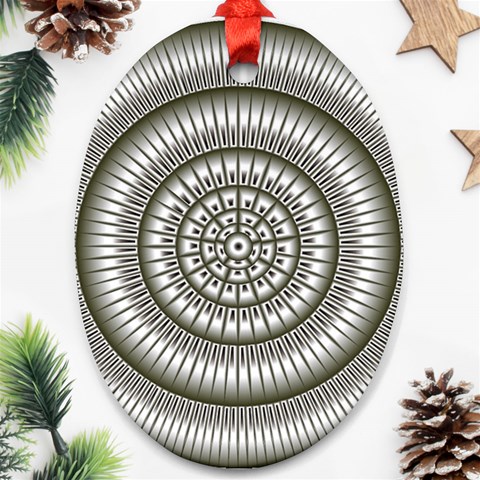 Mentalism Ornament (Oval) from ArtsNow.com Front