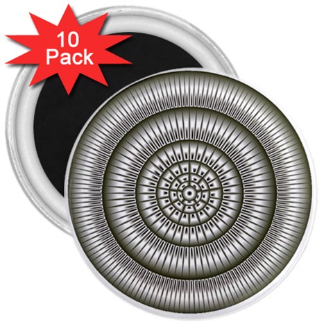 Mentalism 3  Magnet (10 pack) from ArtsNow.com Front