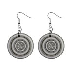 Mentalism 1  Button Earrings