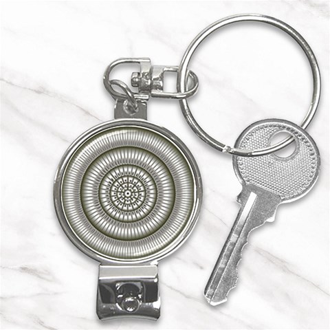 Mentalism Nail Clippers Key Chain from ArtsNow.com Front