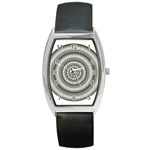 Mentalism Barrel Style Metal Watch