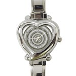 Mentalism Heart Italian Charm Watch