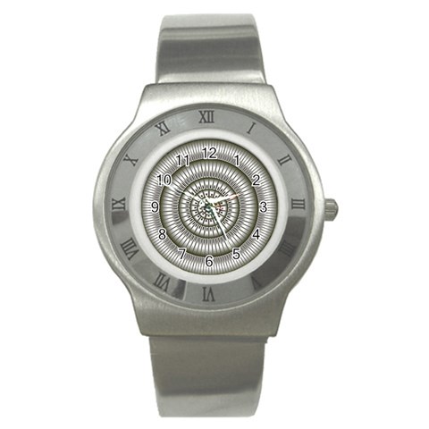 Mentalism Stainless Steel Watch from ArtsNow.com Front