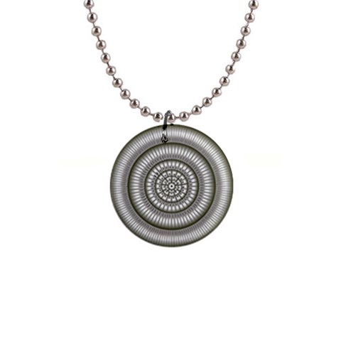 Mentalism 1  Button Necklace from ArtsNow.com Front