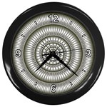 Mentalism Wall Clock (Black with 4 white numbers)