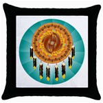 Cheyenne Throw Pillow Case (Black)