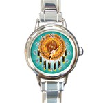 Cheyenne Round Italian Charm Watch