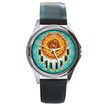 Cheyenne Round Metal Watch