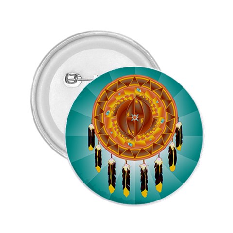 Cheyenne 2.25  Button from ArtsNow.com Front